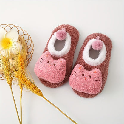 Girls Animal Cute Non-slip Socks