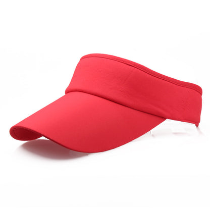 Adjustable Sun Visor Cap — Summer Beach & Sports Hat