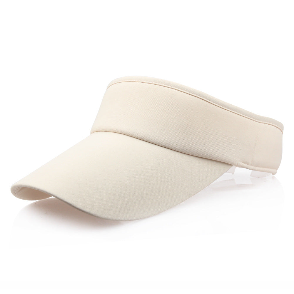 Adjustable Sun Visor Cap — Summer Beach & Sports Hat