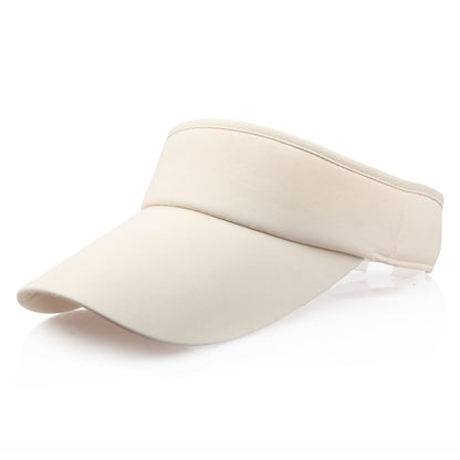 Adjustable Sun Visor Cap — Summer Beach & Sports Hat