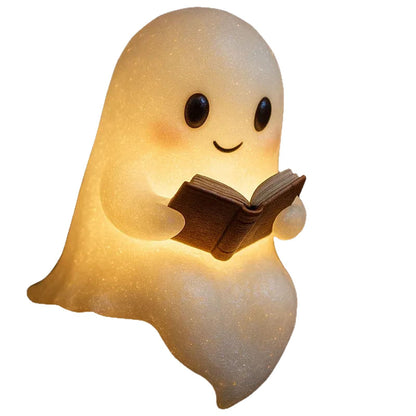 Cute LED Ghost Night Light — Halloween Bedside Lamp